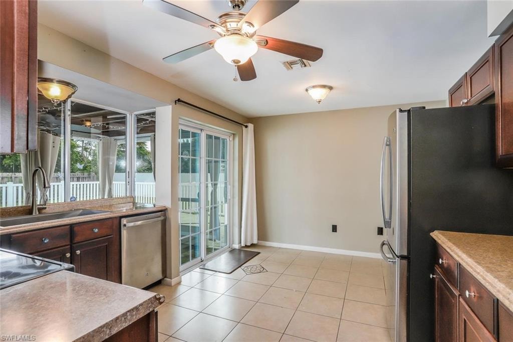 Kitchen with updated appliances!