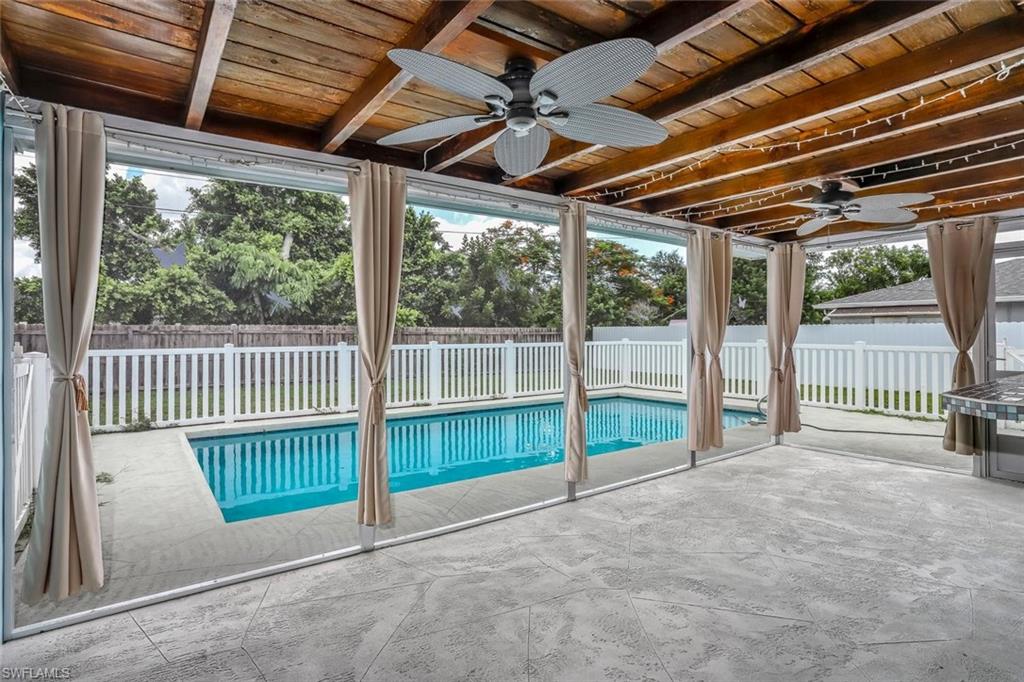 Great patio area!