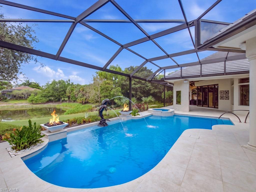 *Virtually Staged* Outdoor Lanai-Pool Area