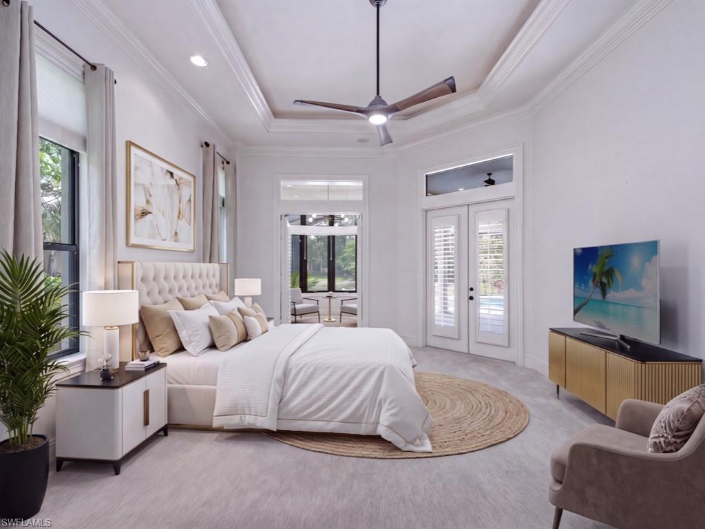 *Virtually Staged* Primary bedroom
