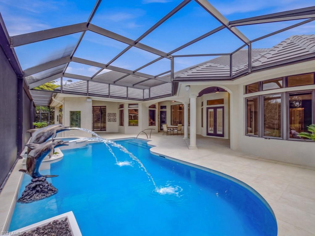 *Virtually Staged* Outdoor Lanai-Pool Area