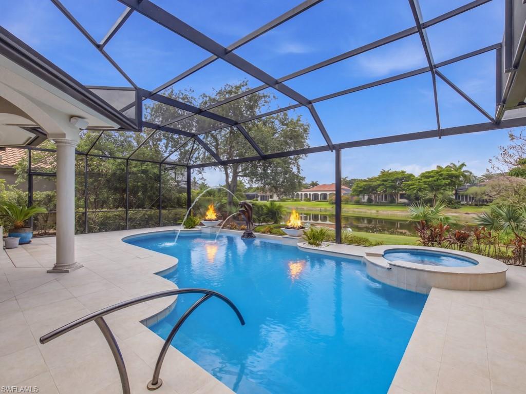 *Virtually Staged* Outdoor Lanai-Pool Area