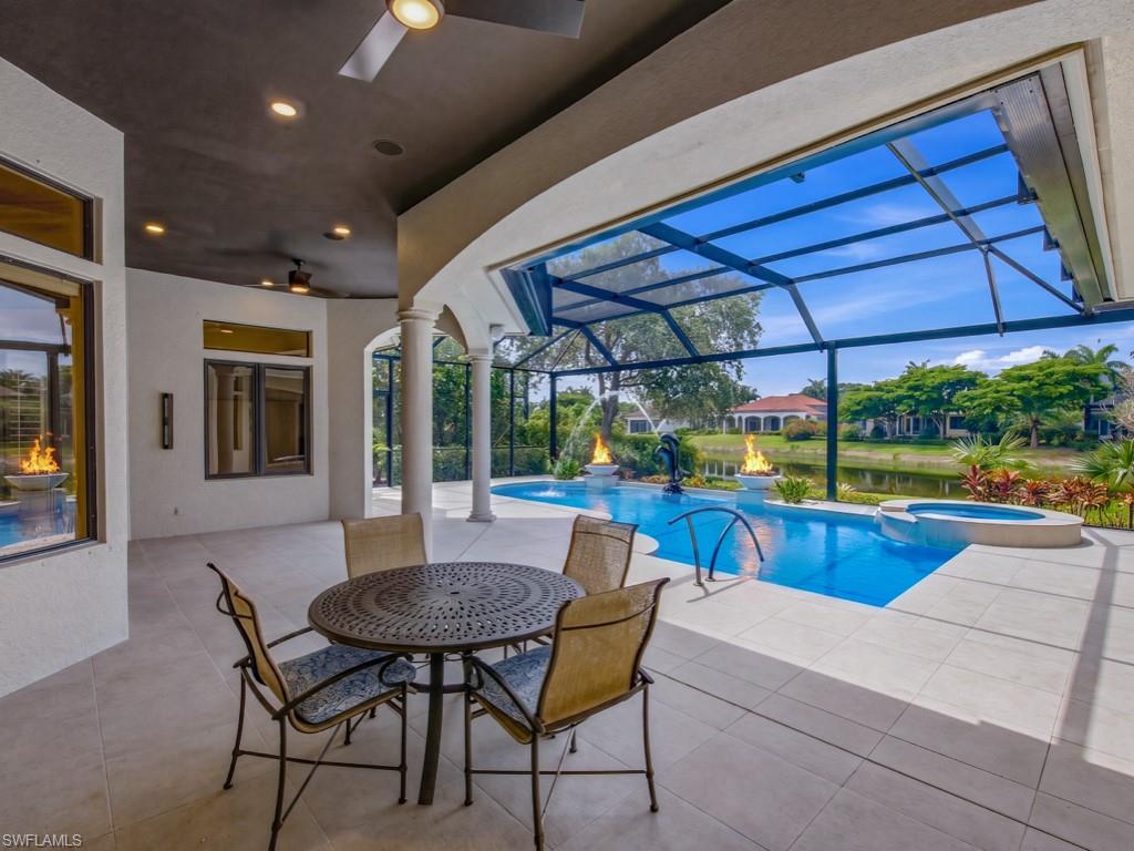 *Virtually Staged* Outdoor Lanai-Pool Area