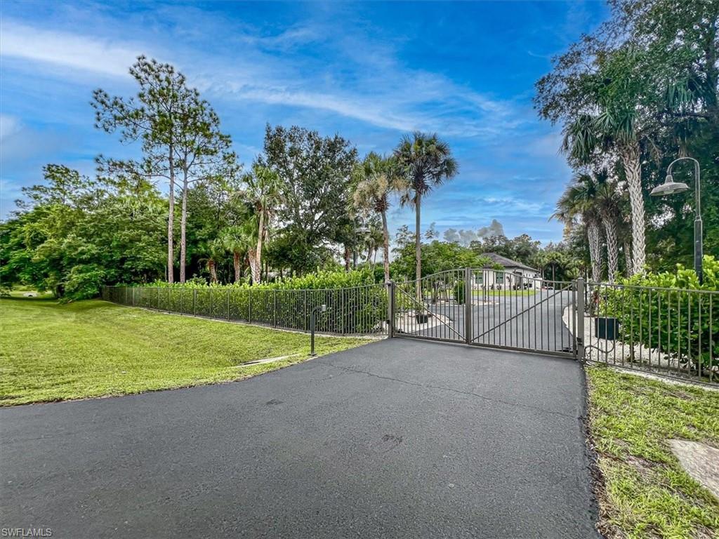 Gated Front Entrance