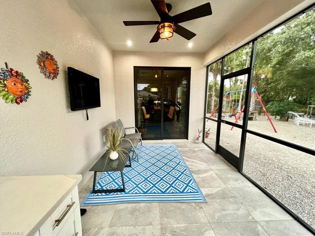 Screened-in Lanai off Dining Room