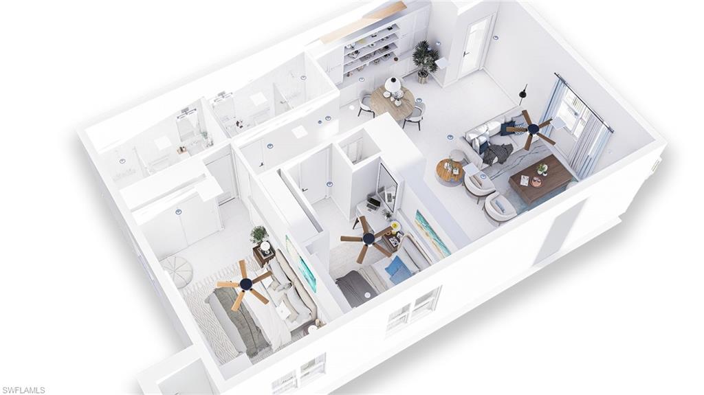 View of room layout