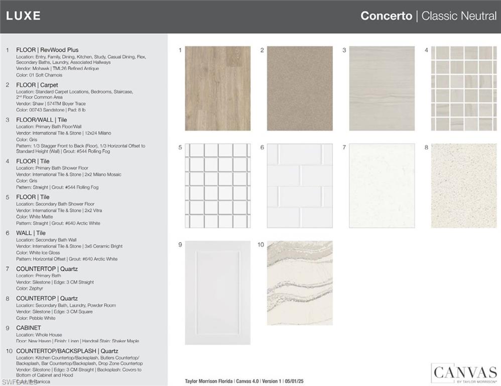 15785 Genova Drive - Design Selections - This home is currently under construction - selections are subject to change