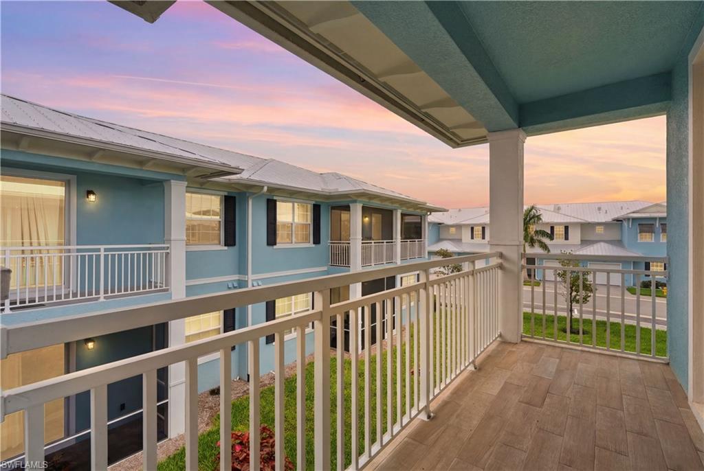 Enjoy beautiful Florida sunsets on your private lanai.