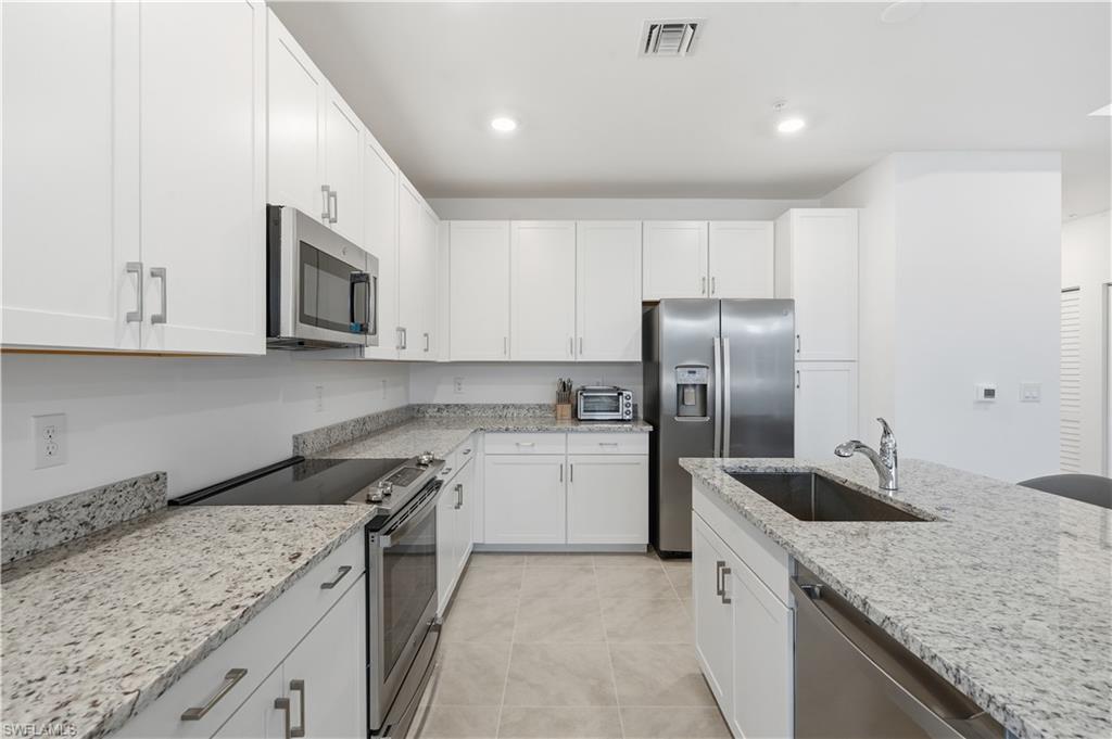 View of kitchen.