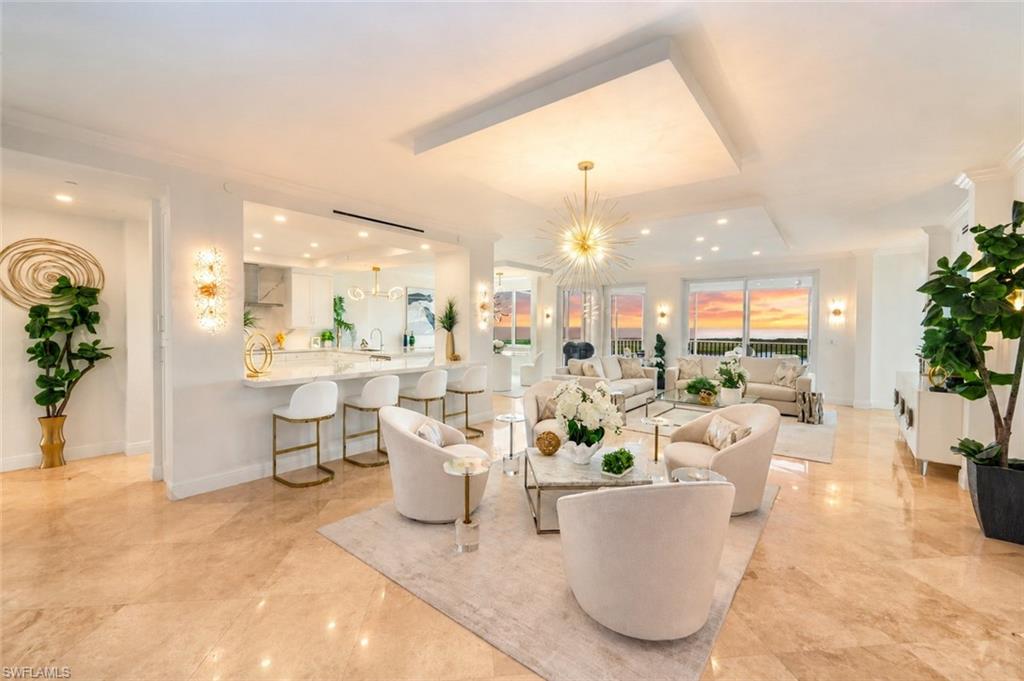 Great Room at Sunset