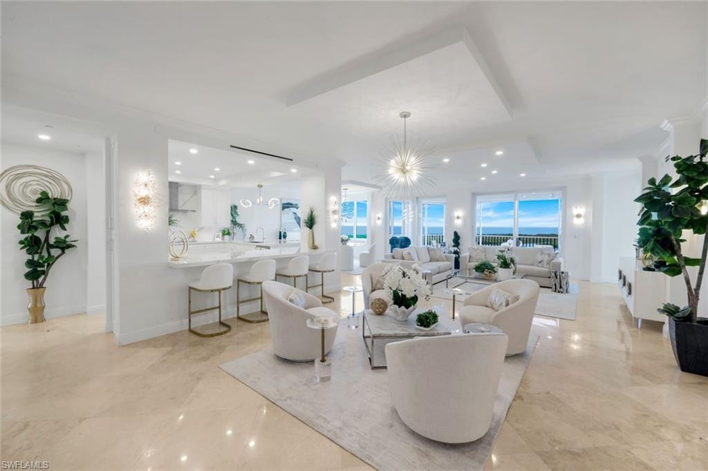 Great Room with Panoramic Water Views