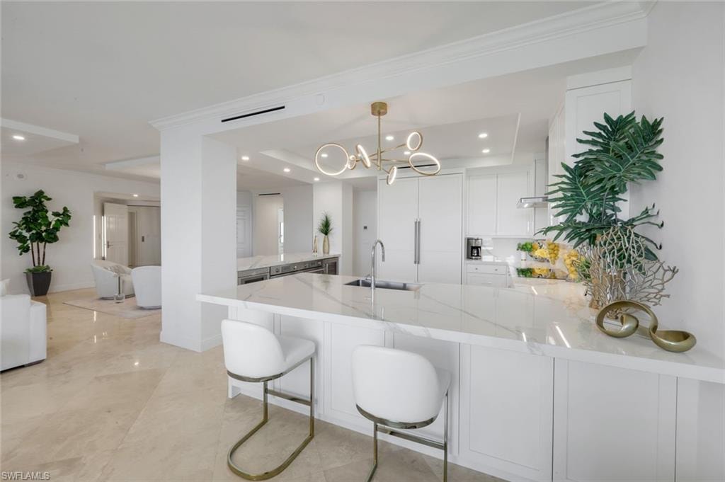 View of Kitchen from Dining Area