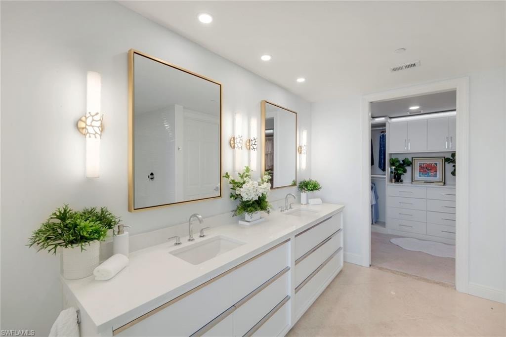 Primary Bath Double Vanity