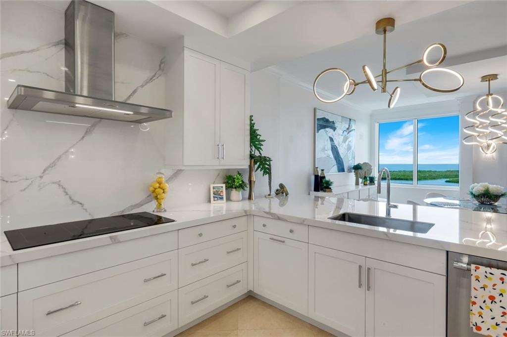 Water Views from Kitchen