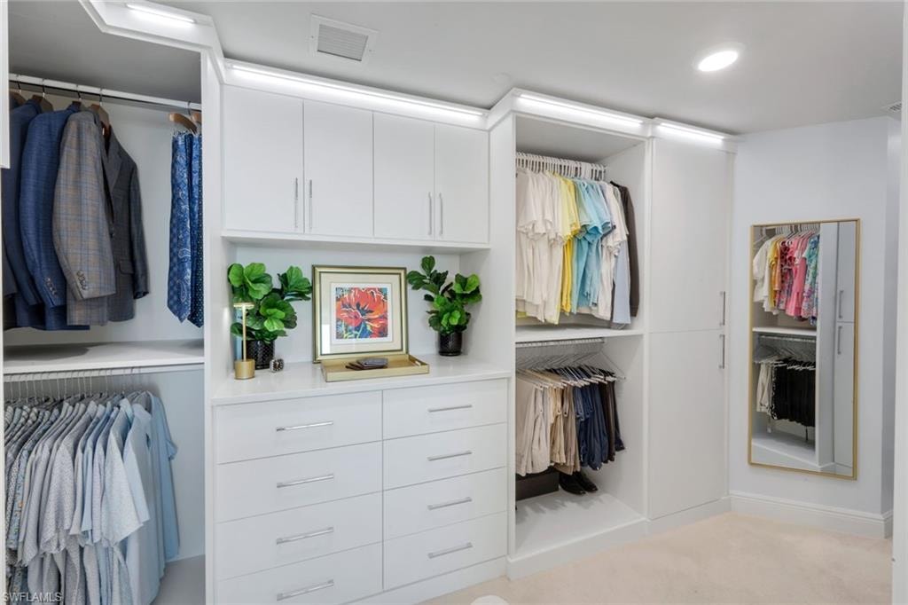 California Closet System in Primary Closet
