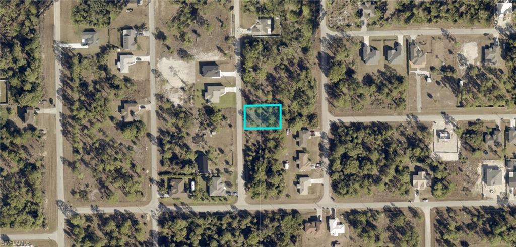 Aerial Map. Depicting the geographic location of the property within a residential area