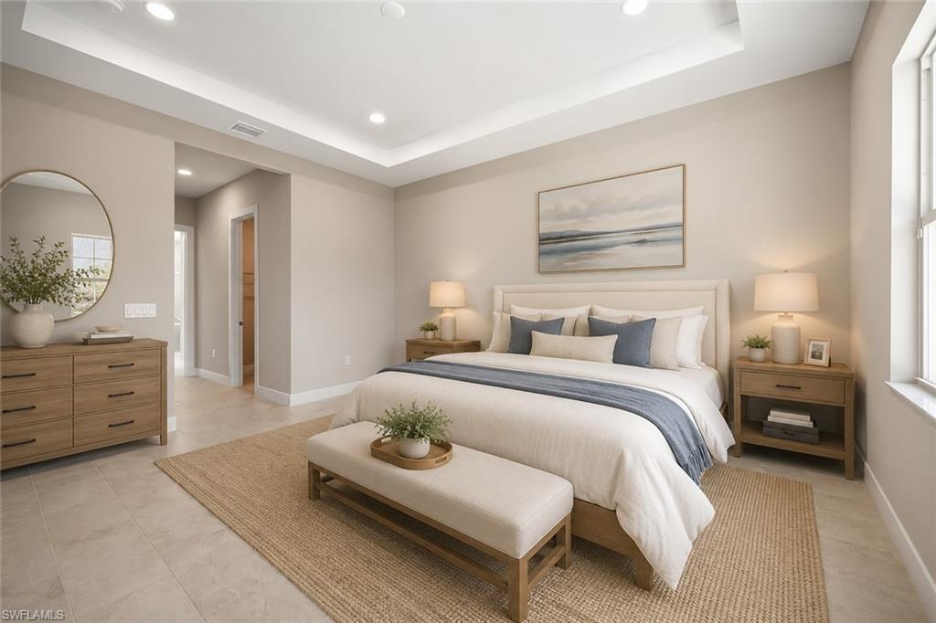 Primary Bedroom | Virtually Staged