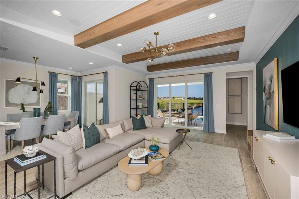 Great Room-Pictures are of Model Home for representational purposes only.