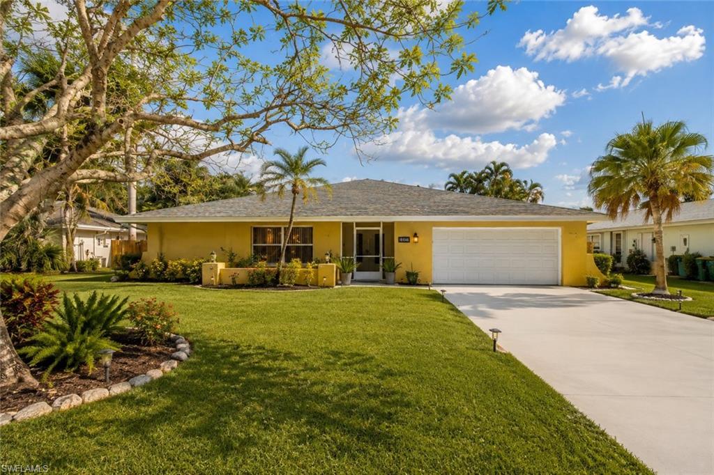 Virtually staged front exterior