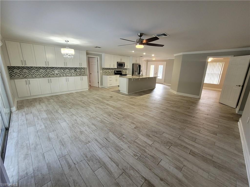 Open Floorplan unfurnished