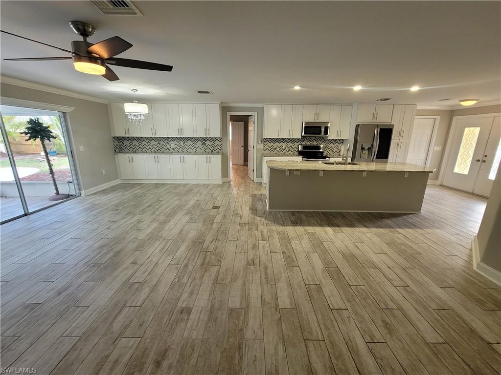 Open Floorplan unfurnished