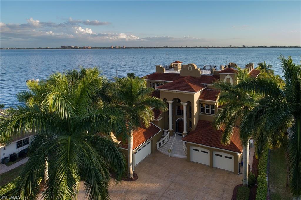 Aerial view of House