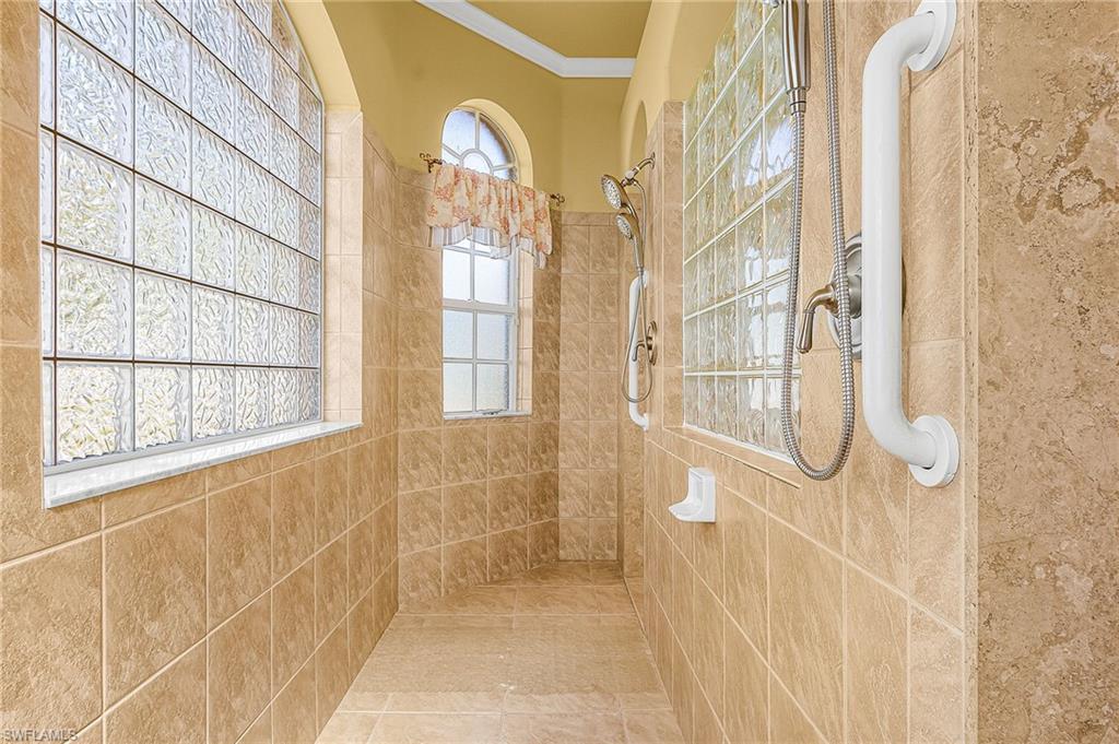 Primary walk through shower