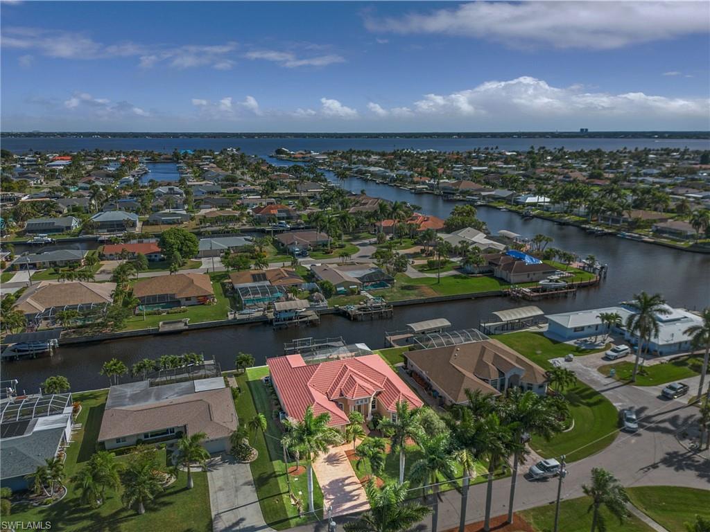 Aerial view of Waterway