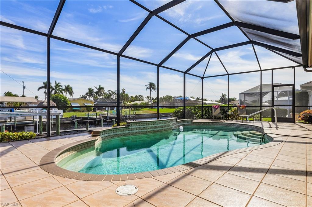 Pool and canal view