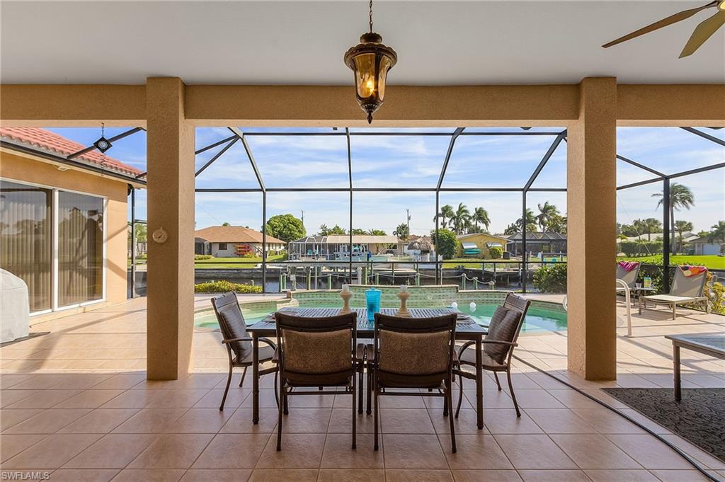 View of patio seating