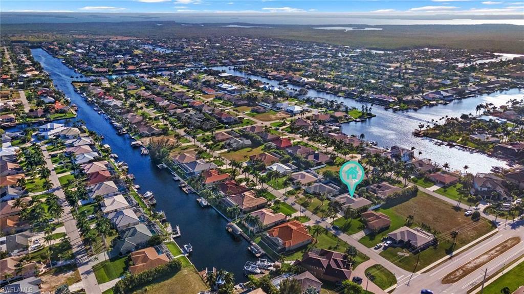 Aerial View of Neighborhood