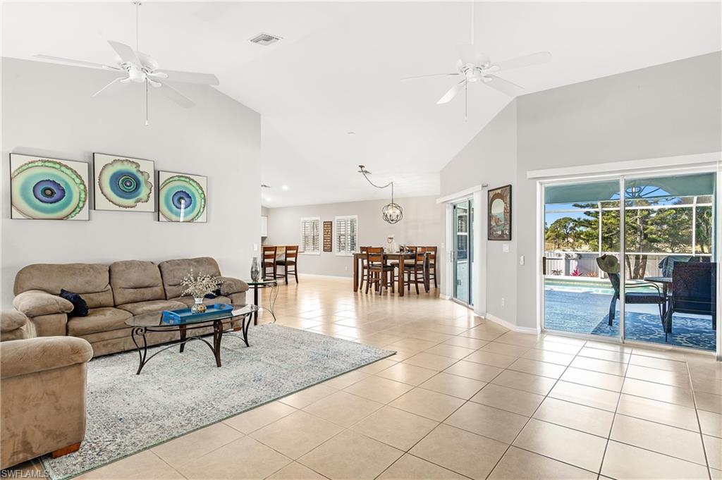 Living Room w/ patio view