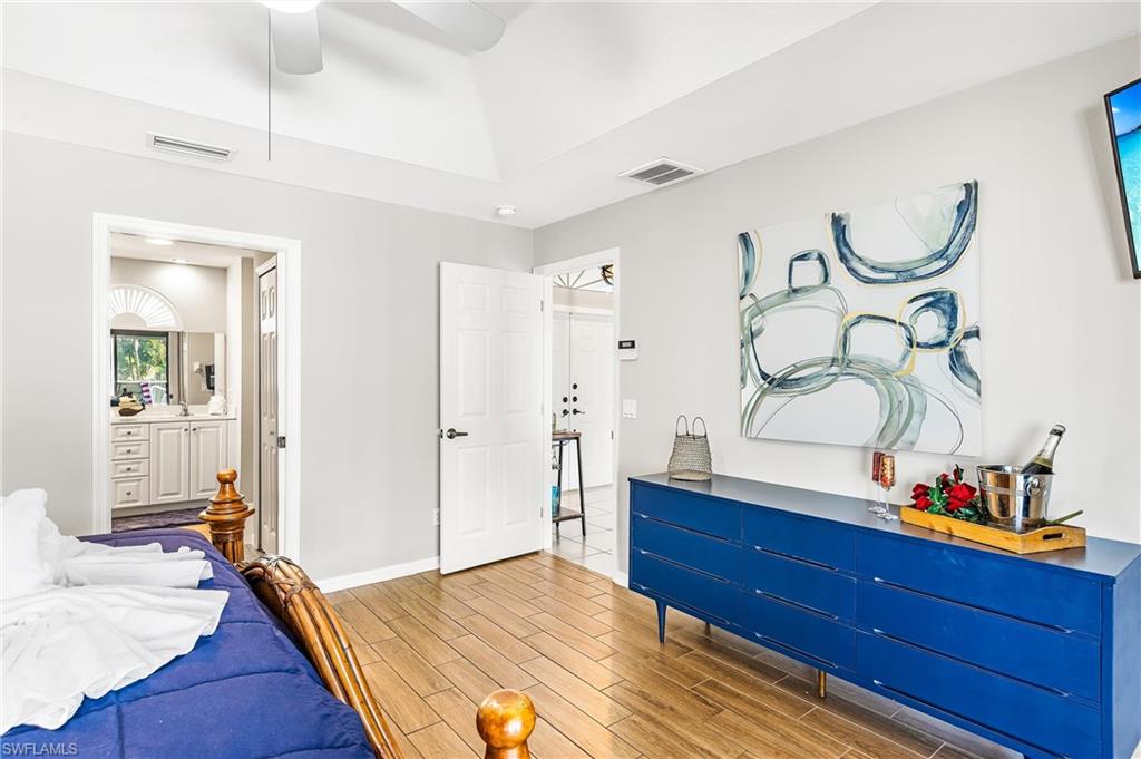 Primary Bedroom w/ adjoining bathroom