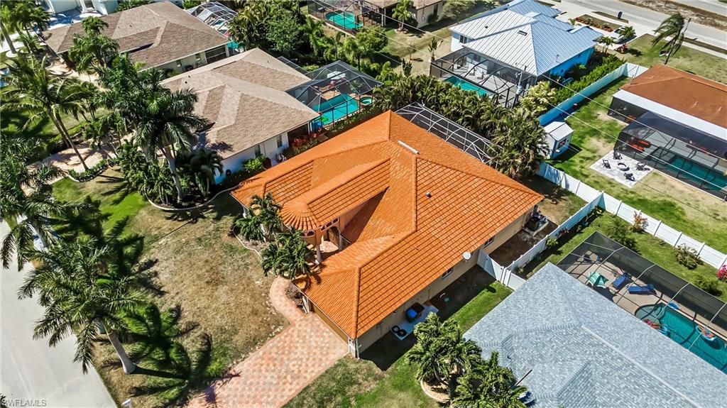 Aerial View of House