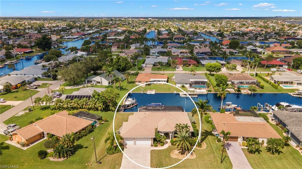 Aerial View of Neighborhood