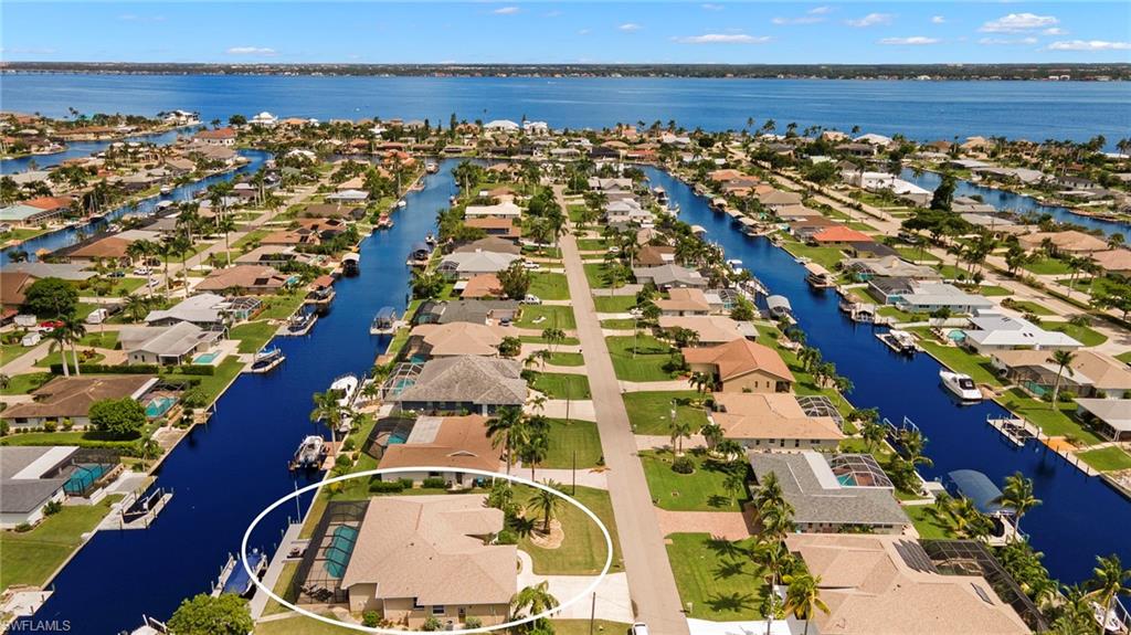 Aerial View of Neighborhood