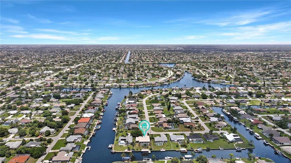 Aerial View of Neighborhood