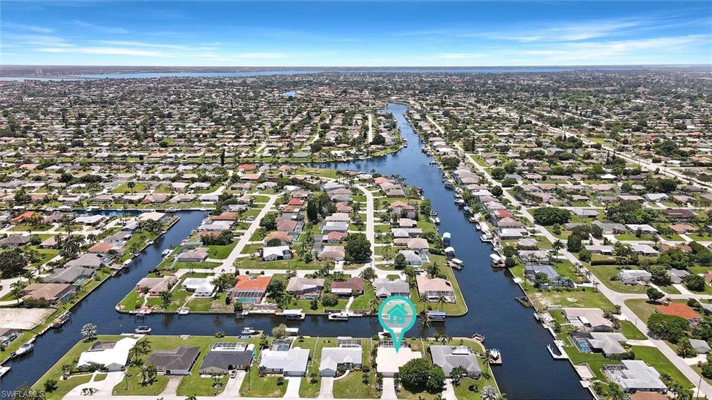 Aerial View of Neighborhood