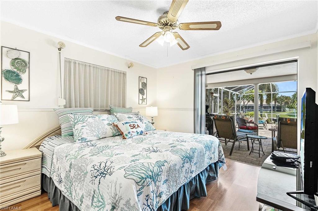 Guest Bedroom One w/ Pool view