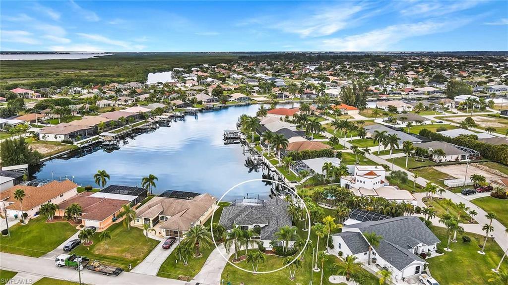 Aerial View of Neighborhood