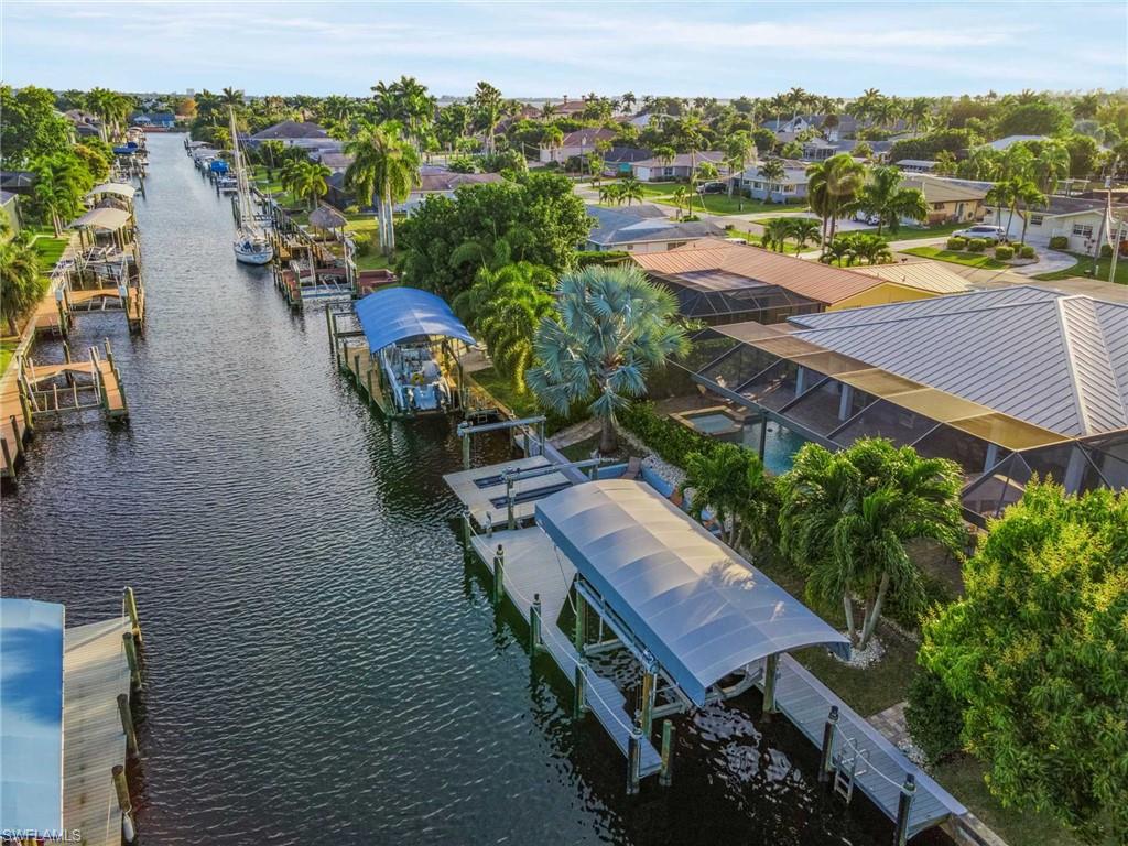 Aerial View of Canal
