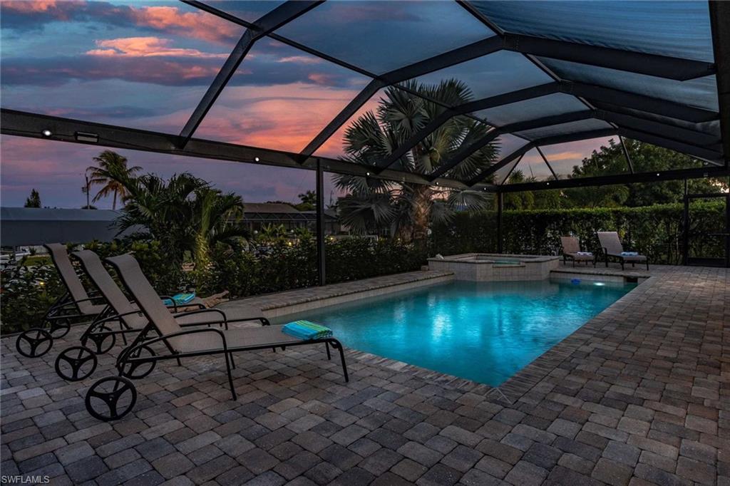 Evening Pool View