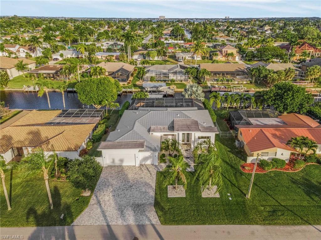 Aerial View of House