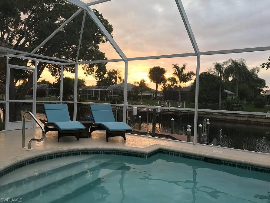 Pool View @ Dusk