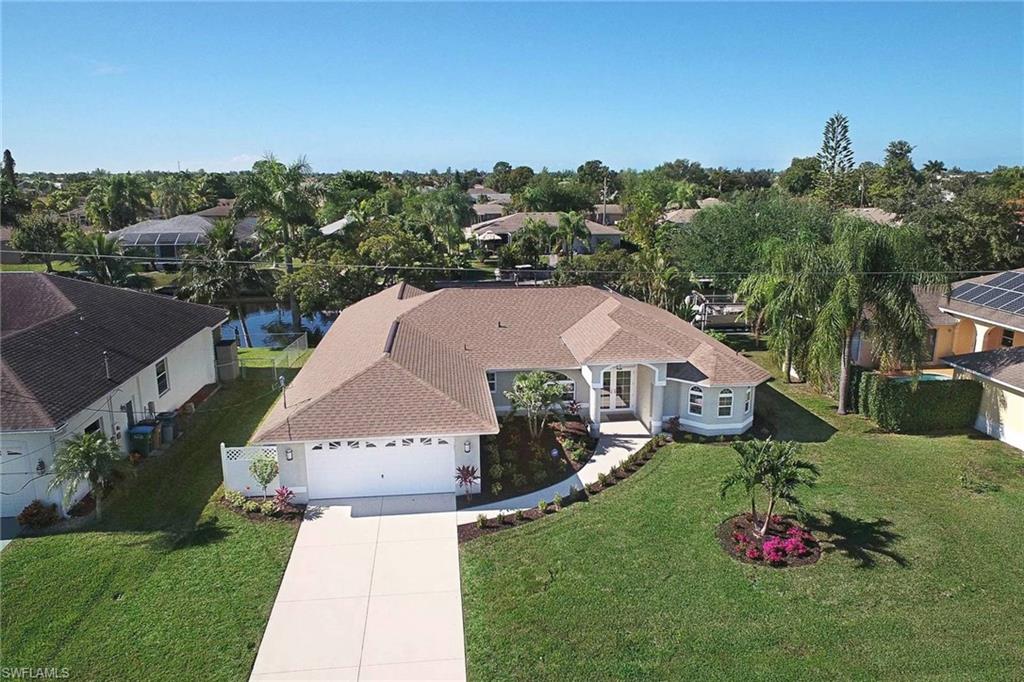 Aerial View of House