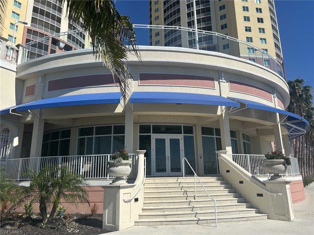 Exterior Enterance to Riviera Room, also part of walkway