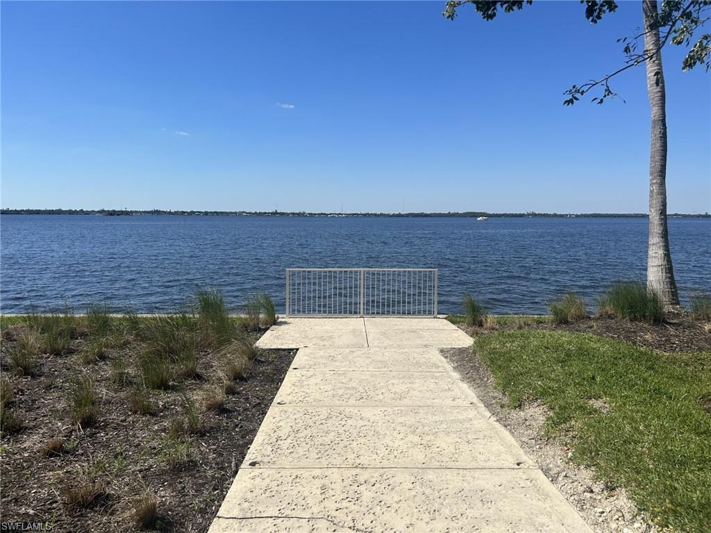 Fishing area on north side of complex