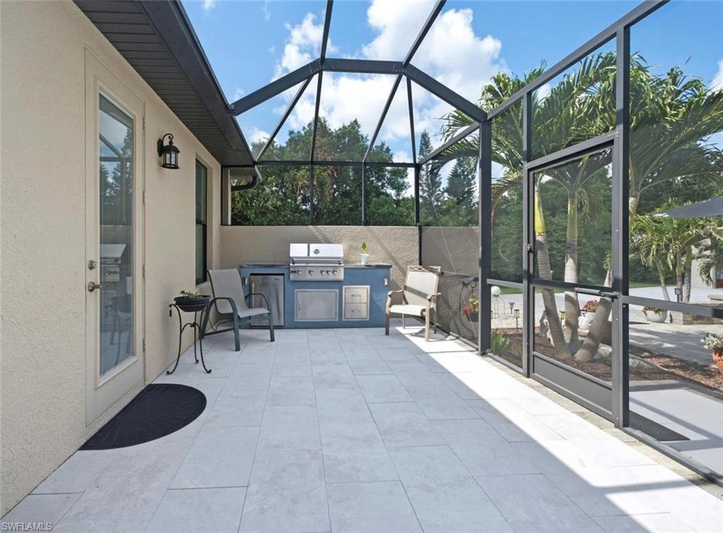 love to grill, a summer kitchen is ready