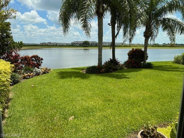 View of the beautiful lake from the primary bedroom