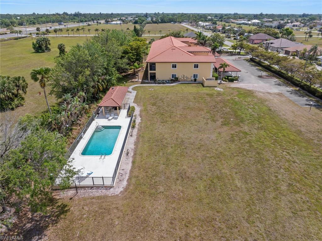 Aerial of north side of community